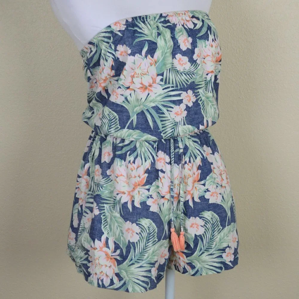 Chubbies The Kokomos Floral Romper XS
